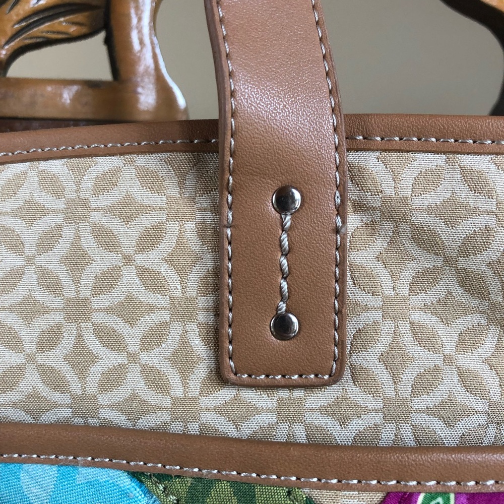 Relic Floral Patchwork Shoulder Bag - image 4